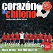 Album cover art for Corazón de Chileno (Canciones para Alentar a la Roja)