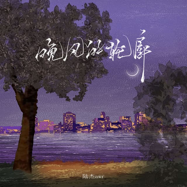 Album cover art for 晚风的轮廓