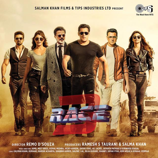 Album cover art for Race 3