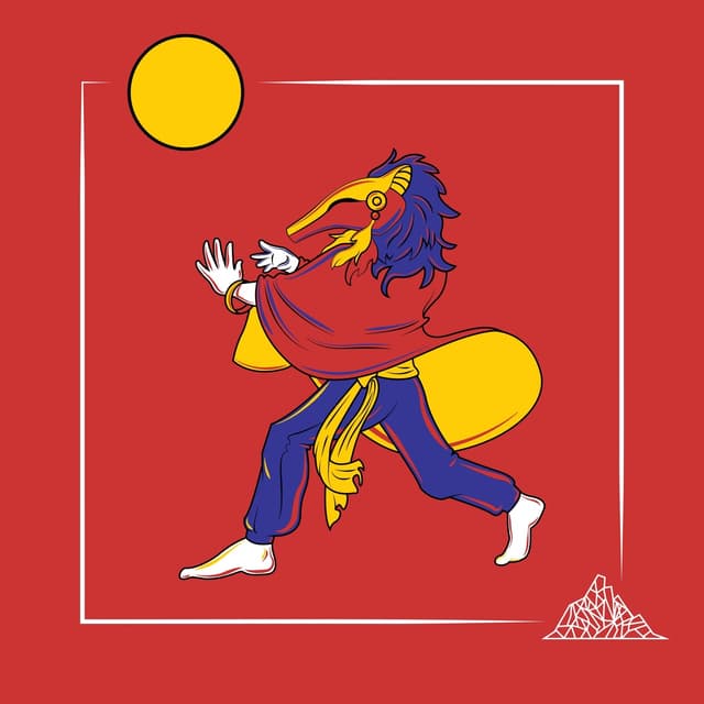 Album cover art for El Gringo Hace Cumbia