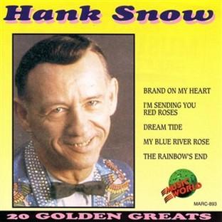 Album cover art for Hank Snow - 20 Golden Greats