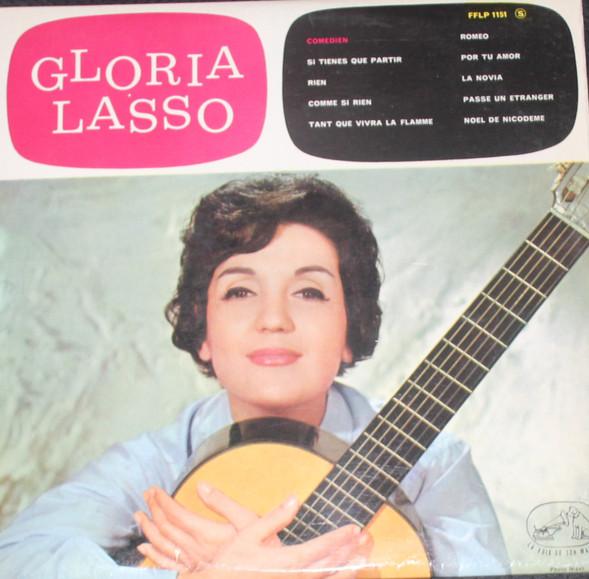 Album cover art for Gloria Lasso - Comédien