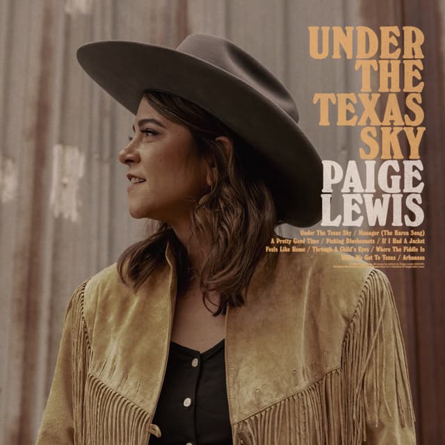 Album cover art for Under the Texas Sky