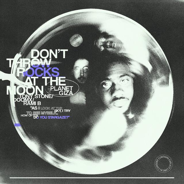 Album cover art for Don't Throw Rocks at the Moon