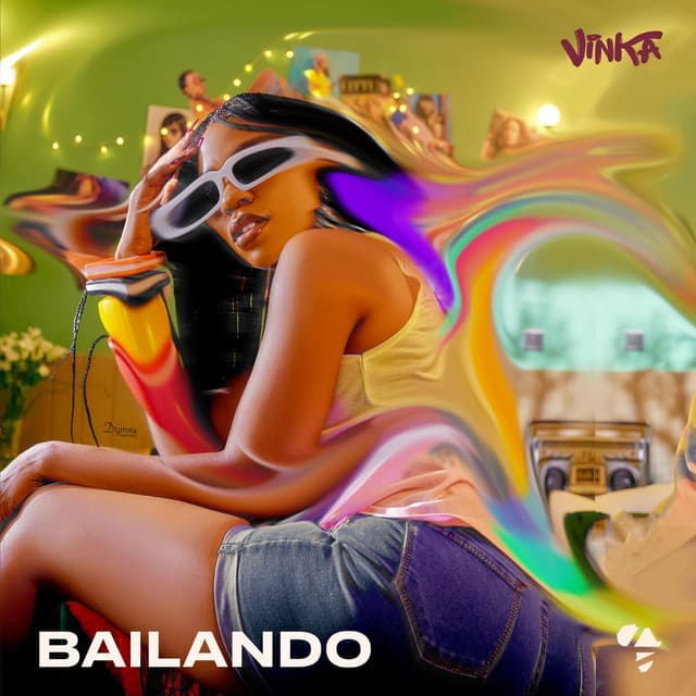 Album cover art for Bailando