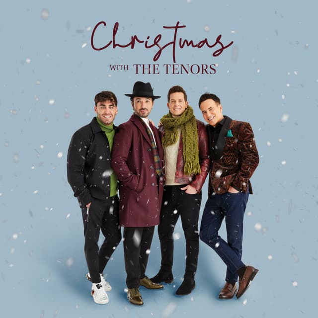 Album cover art for Christmas with The Tenors