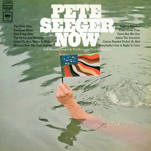 Album cover art for Pete Seeger Now