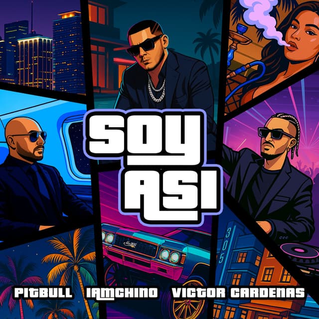 Album cover art for Soy Así