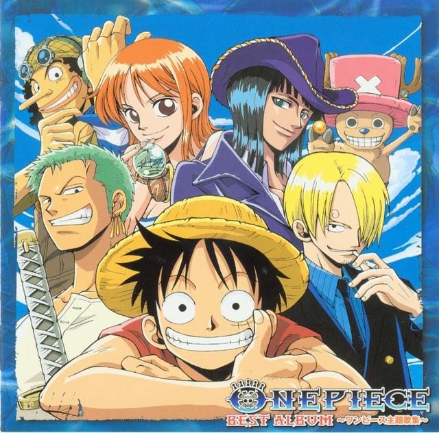 Album cover art for 「ONE PIECE」BEST ALBUM～ワンピース主題歌集～