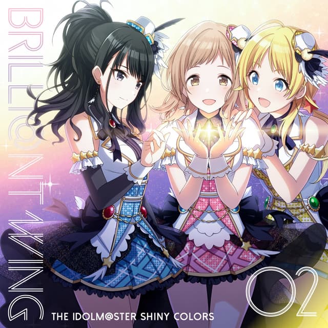 Album cover art for THE IDOLM@STER SHINY COLORS BRILLI@NT WING 02 ヒカリのdestination