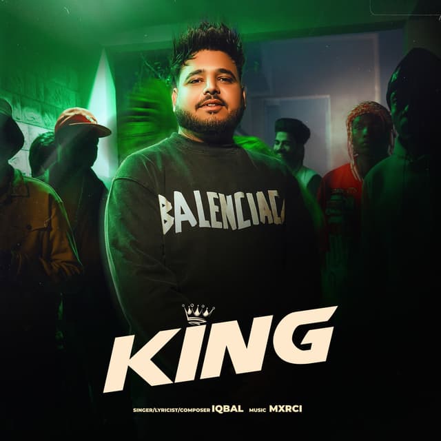 Album cover art for King