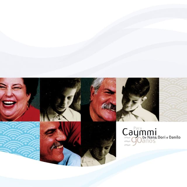 Album cover art for Para Caymmi, De Nana, Dori e Danilo