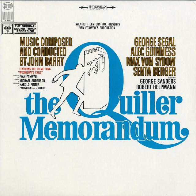 Album cover art for The Quiller Memorandum [B.O.F.]