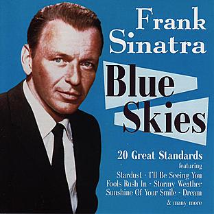 Album cover art for Blue Skies