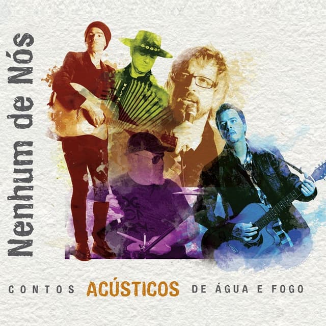 Album cover art for Contos Acústicos de Água e Fogo