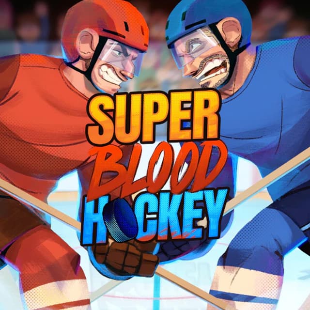 Album cover art for Super Blood Hockey