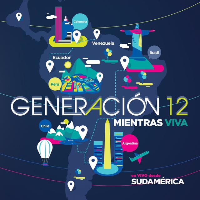 Album cover art for Mientras Viva