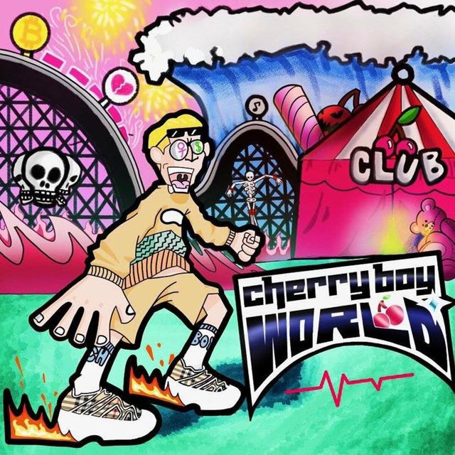 Album cover art for CHERRY BOY WORLD