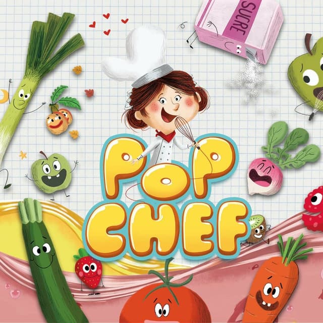 Album cover art for Pop Chef