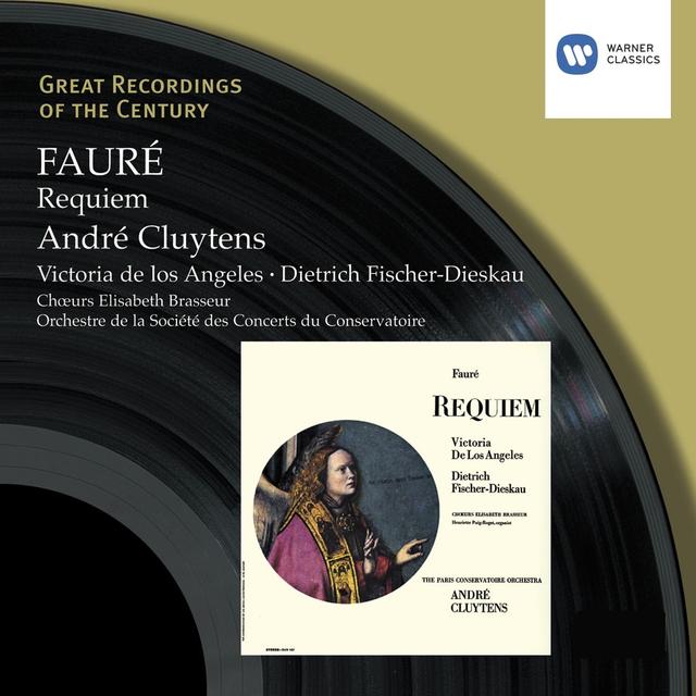 Album cover art for Faure: Requiem- Cluytens