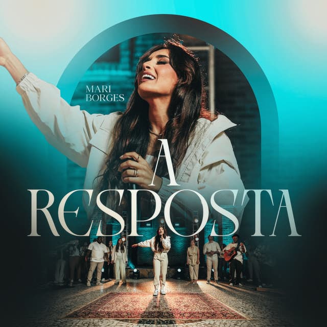 Album cover art for A Resposta (Ao Vivo)