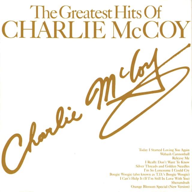Album cover art for Charlie McCoy's Greatest Hits