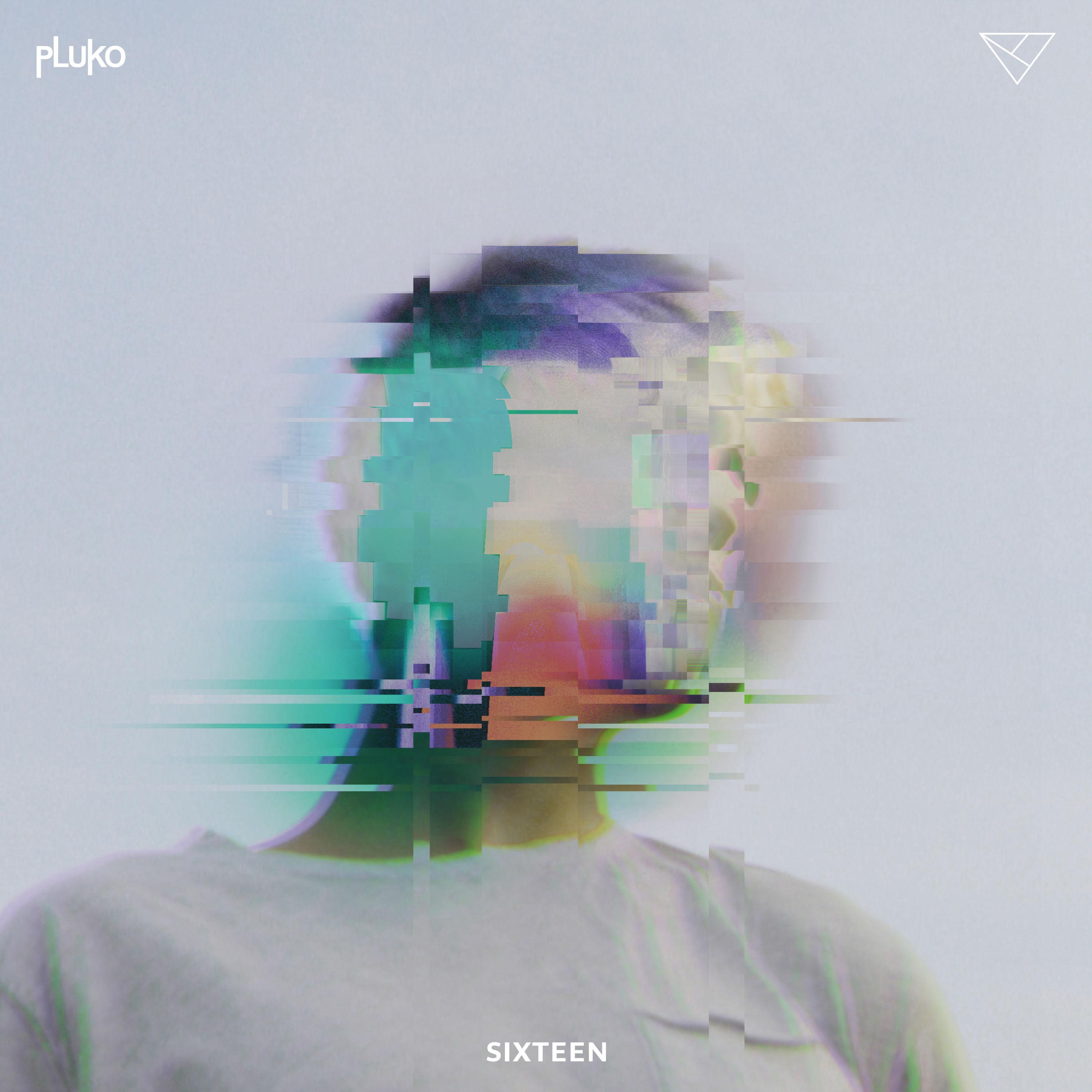 Lyric cover art as blurred background