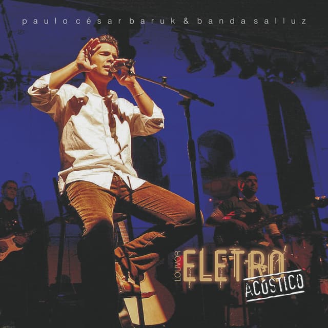 Album cover art for Louvor Eletro-Acústico 1