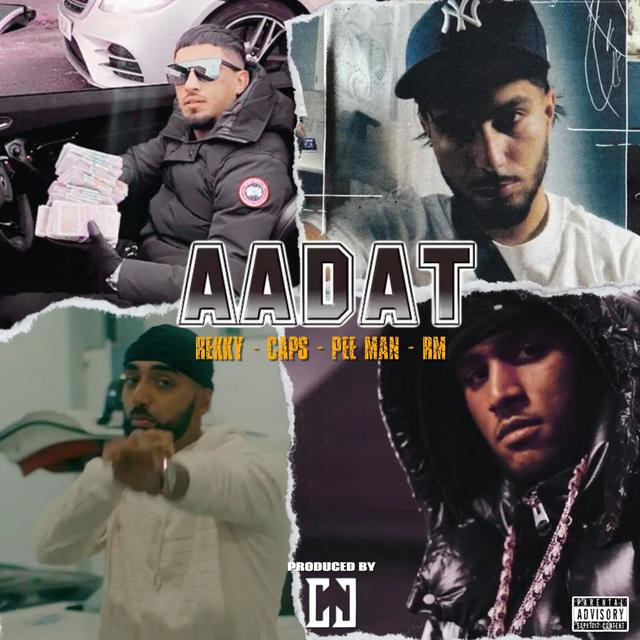 Album cover art for Aadat