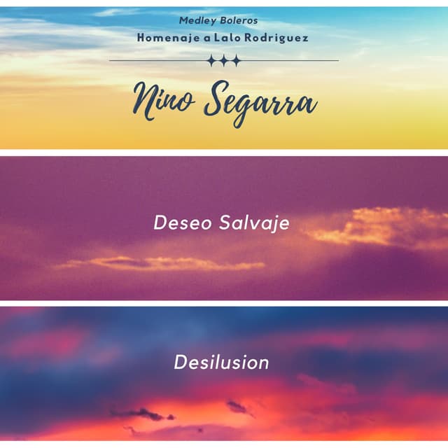Album cover art for Medley Boleros Homenaje a Lalo Rodriguez
