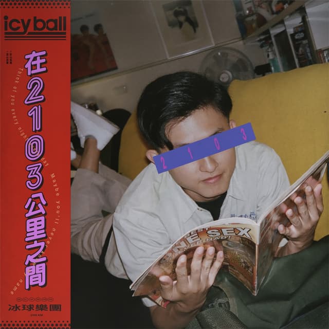 Album cover art for 在2103公里之間