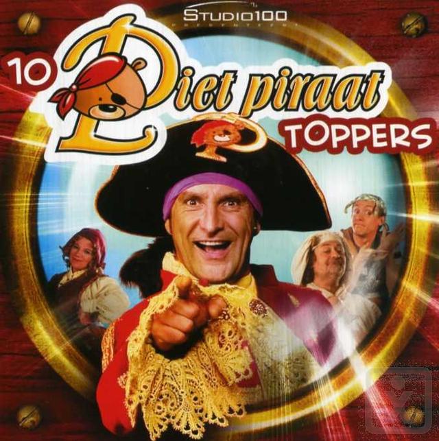 Album cover art for 10 Piet Piraat Toppers
