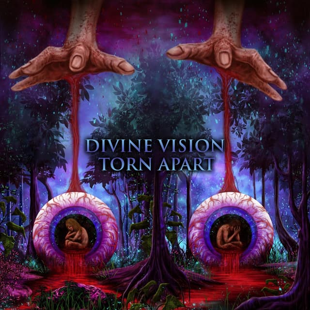 Album cover art for Divine Vision Torn Apart