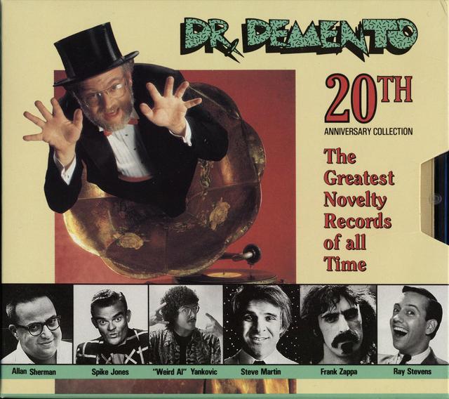 Album cover art for Dr. Demento 20th Anniversary Collection