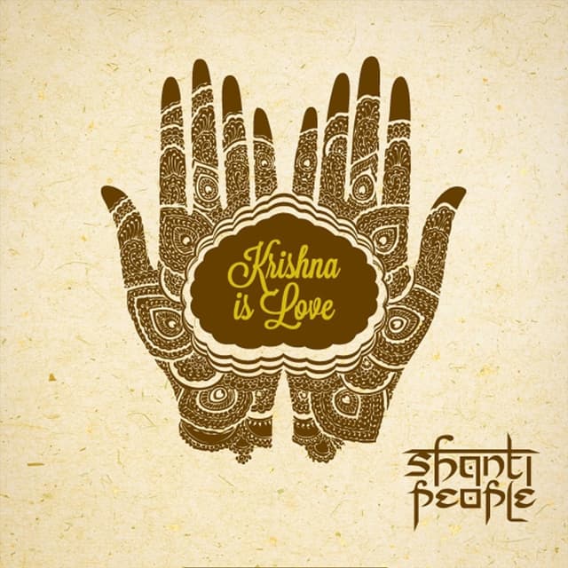 Album cover art for Krishna is Love
