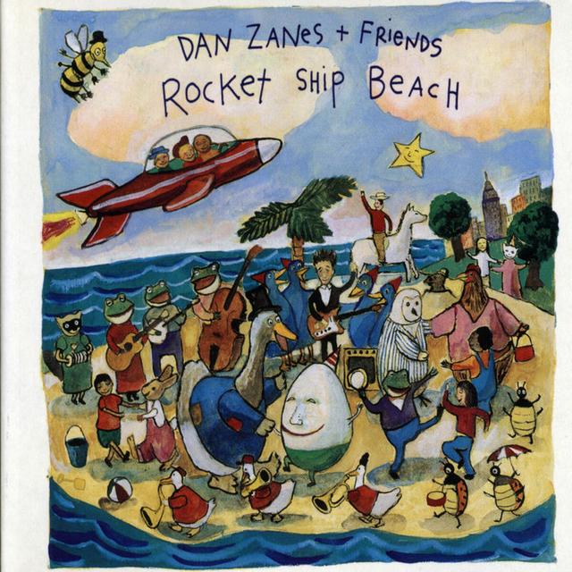 Album cover art for Rocket Ship Beach