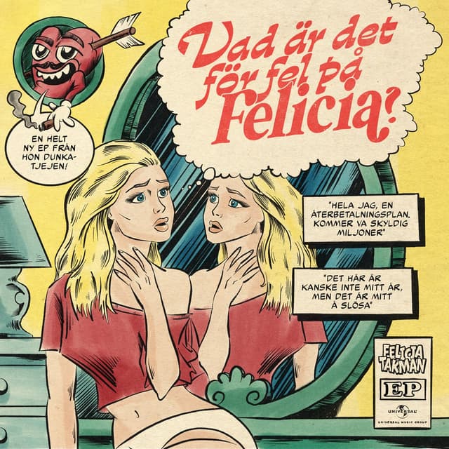 Album cover art for Vad är det för fel på Felicia?