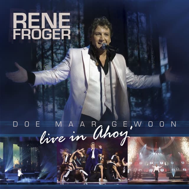 Album cover art for Doe Maar Gewoon - Live In Ahoy