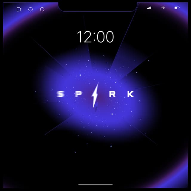 Album cover art for SPARK