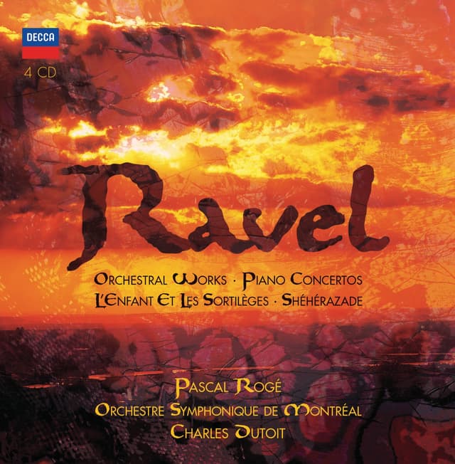 Album cover art for Ravel: Daphnis et Chloë; La Valse; Pavane pour une infante défunte