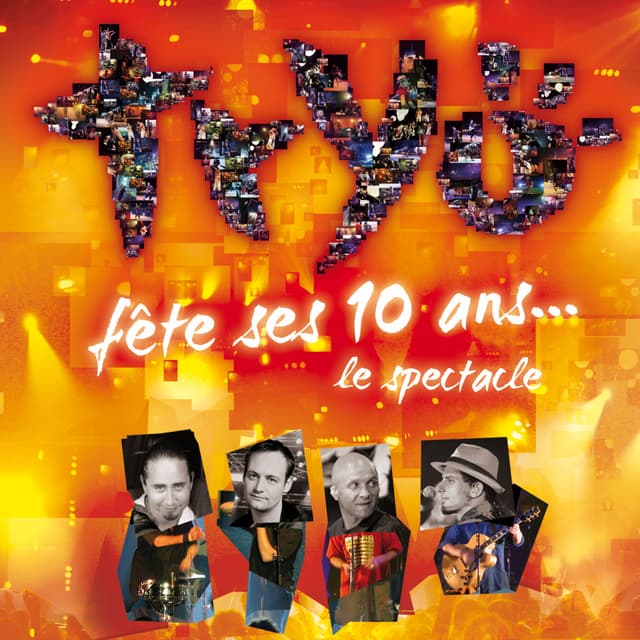 Album cover art for Tryo Fête Ses 10 Ans...