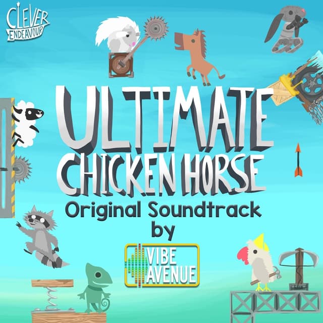 Album cover art for Ultimate Chicken Horse Original Soundtrack