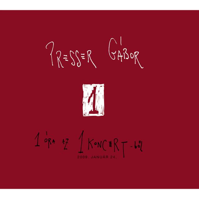 Album cover art for 1 óra az 1 koncertböl