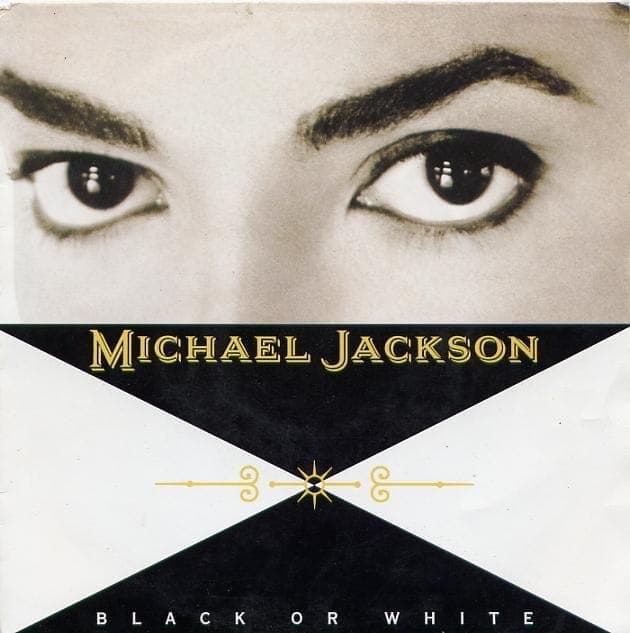 Album cover art for Black or White