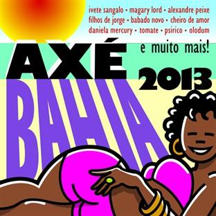 Album cover art for Axé Bahia 2013