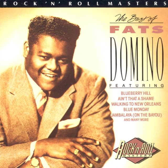 Album cover art for The Best of Fats Domino