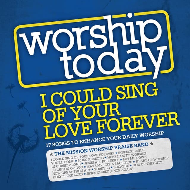 Album cover art for Worship Today - I Could Sing Of Your Love Forever