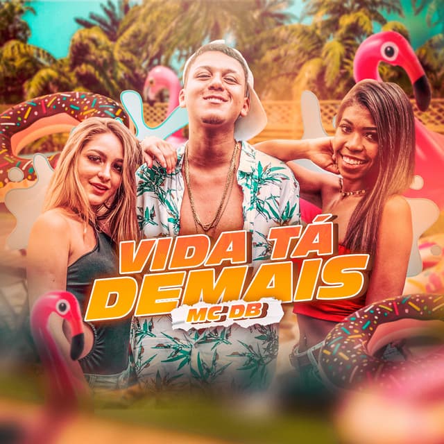Album cover art for Vida Tá Demais