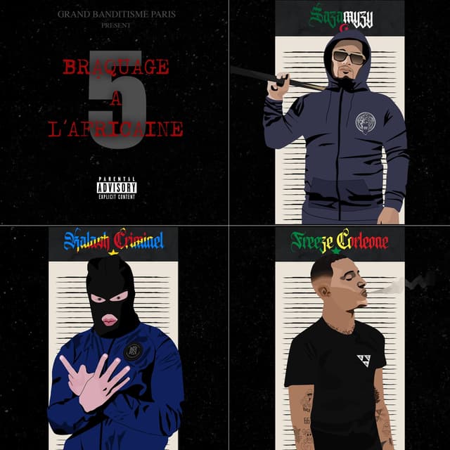 Album cover art for Braquage à l'africaine ,Pt. 5