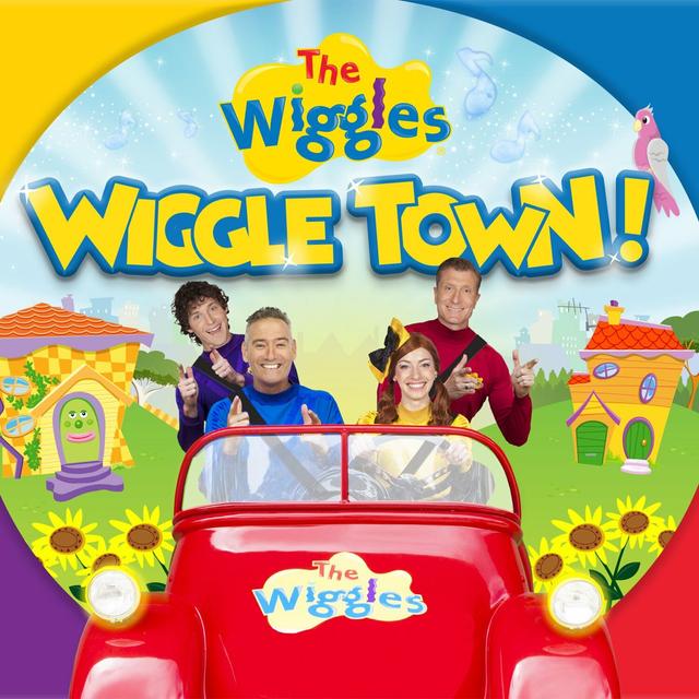 Album cover art for Wiggle Town!